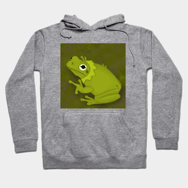 The Frog Hoodie by AndrewValdezVisuals